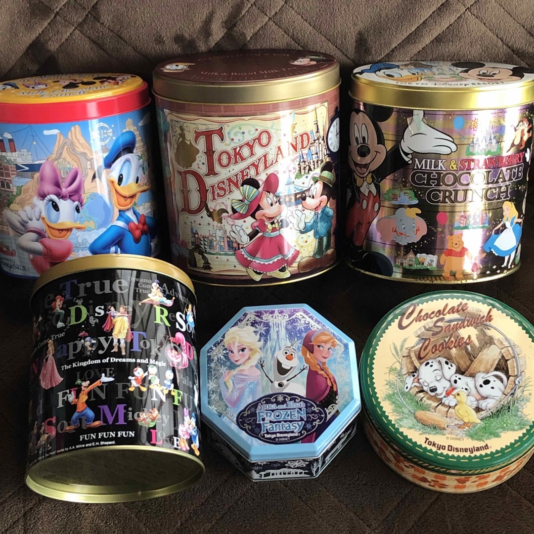Disney - ディズニー缶 お菓子缶 ディズニーお菓子缶 空き缶 Disney - ディズニー缶 お菓子缶 ディズニーお菓子缶 空き缶