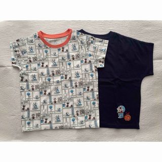 ユニクロ(UNIQLO)のユニクロ　未使用　キッズ100センチTシャツ　2枚セット(Tシャツ/カットソー)