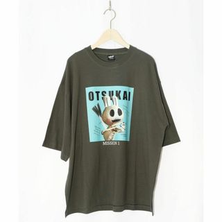 スカラー(ScoLar)のスカラーパリティ 342111 ウサギとクマのOTSUKAIプリントTシャツ(Tシャツ(半袖/袖なし))