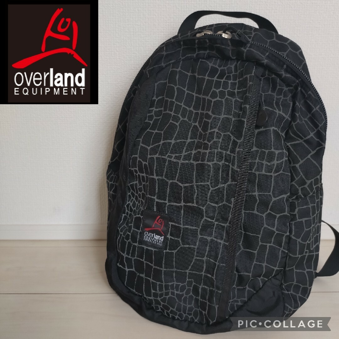 Overland(オーバーランド)の◎美品◎【 over land 】オーバーランド＊スパイダーウェブデイパック メンズのバッグ(バッグパック/リュック)の商品写真