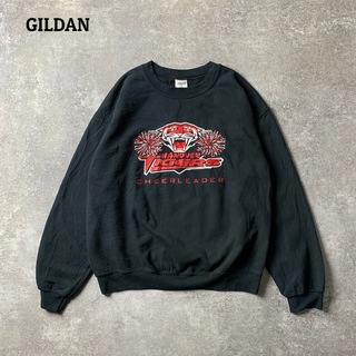 GILDAN - 【GILDAN】M プリント スウェット トレーナー バッグプリント 裏起毛