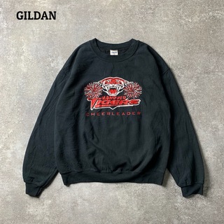 ギルタン(GILDAN)の【GILDAN】M プリント スウェット トレーナー バッグプリント 裏起毛(スウェット)