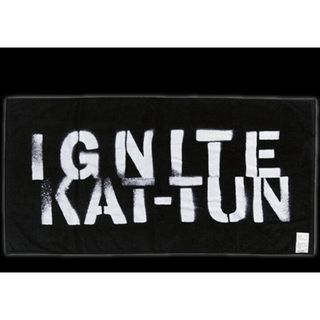 カトゥーン(KAT-TUN)のKAT-TUN IGNITE バスタオル(アイドルグッズ)