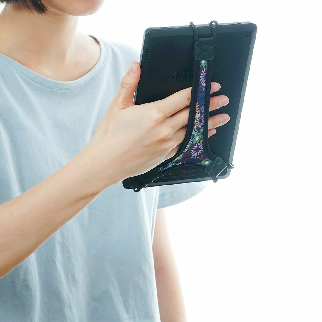 色:ゴールドTFY タブレット用安全ハンドストラップ - に対応 iPad, スマホ/家電/カメラのPC/タブレット(タブレット)の商品写真