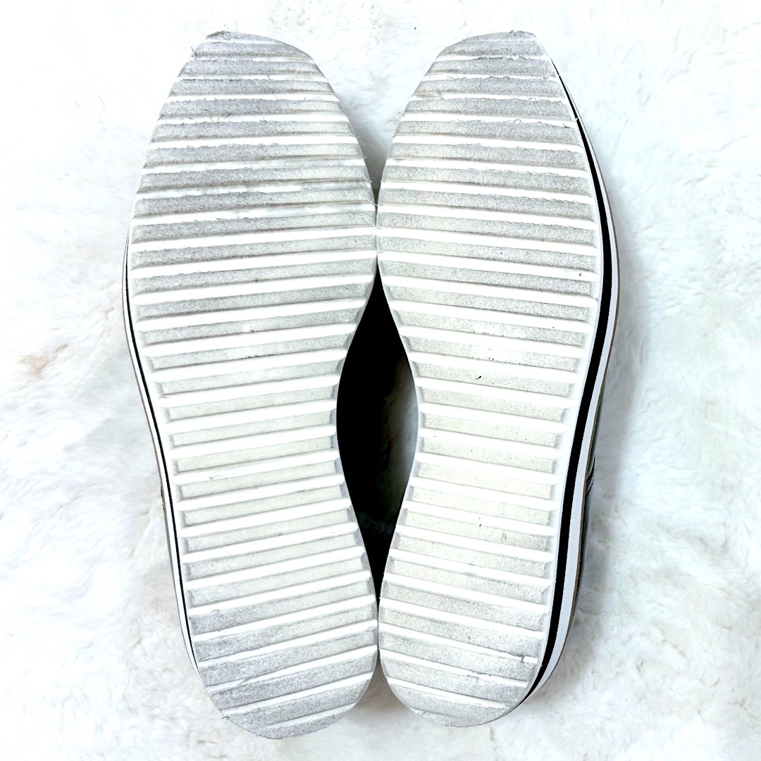 DIANA(ダイアナ)のDIANA 23.5cm 黒エナメルオックスフォードジュース 厚底 レディースの靴/シューズ(ローファー/革靴)の商品写真