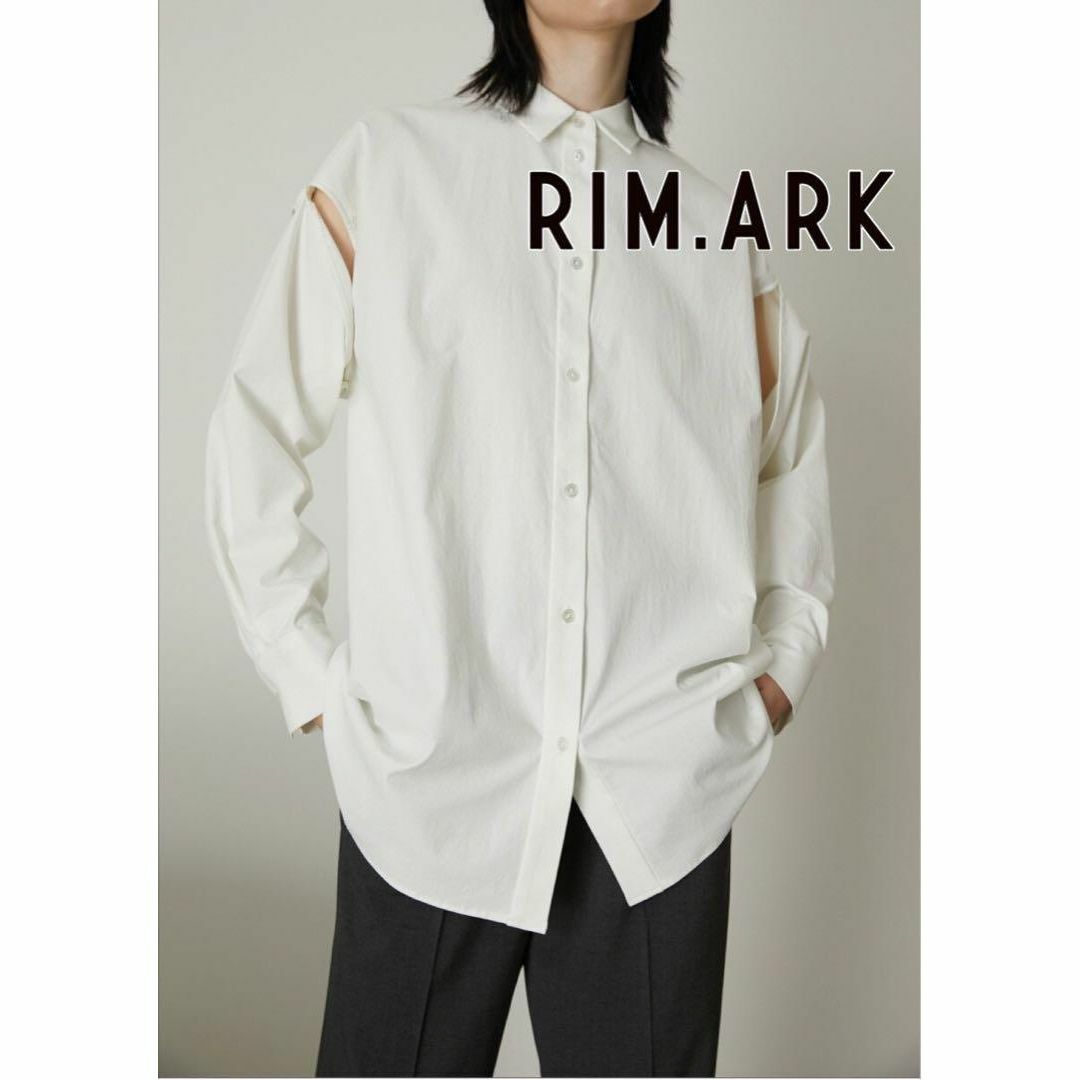 RIM.ARK(リムアーク)のRIM.ARK Arm open SH リムアーク 0424 レディースのトップス(シャツ/ブラウス(長袖/七分))の商品写真