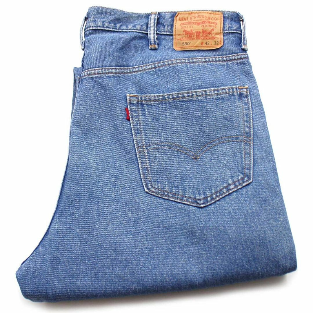 Levi's(リーバイス)のLevi'sリーバイス 550 デニムパンツ w42 L32★SDP2658 ジーンズ テーパード ルーズ ワイド バギー オーバーサイズ ビッグサイズ メンズのパンツ(デニム/ジーンズ)の商品写真