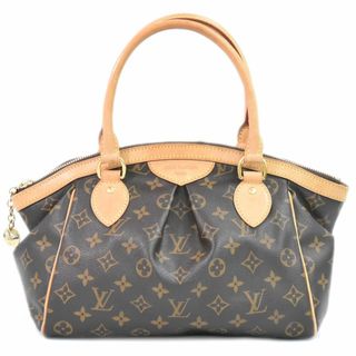 ルイヴィトン(LOUIS VUITTON)の本物 ルイヴィトン LOUIS VUITTON LV ティヴォリ PM モノグラム ハンドバッグ トートバッグ ブラウン M40143 Tivoli バッグ 中古(ハンドバッグ)