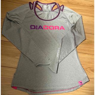 DIADORA - 美品ディアドラロングTシャツ長袖sizeM