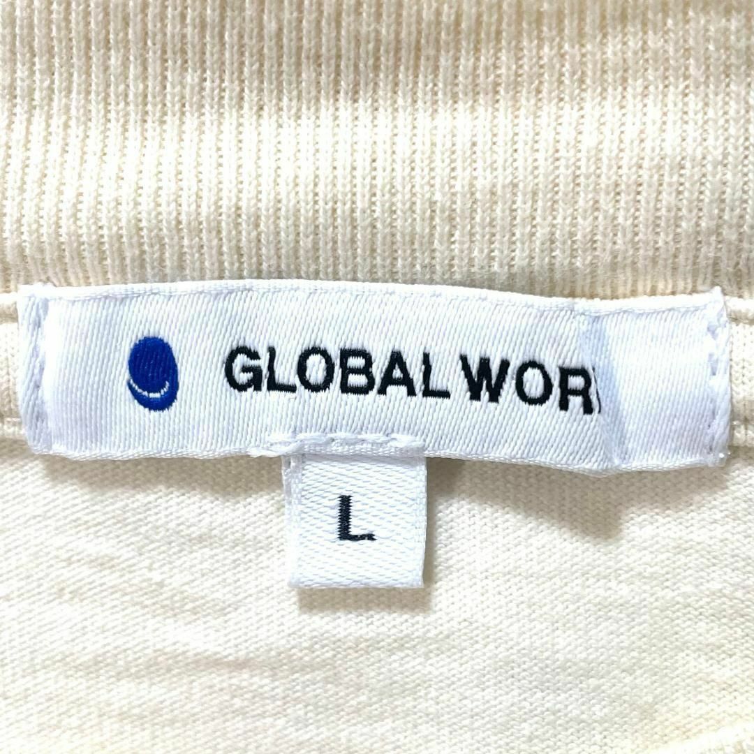 GLOBAL WORK(グローバルワーク)のGLOBAL WORK グローバルワーク Tシャツ　半袖　メンズ メンズのトップス(Tシャツ/カットソー(半袖/袖なし))の商品写真