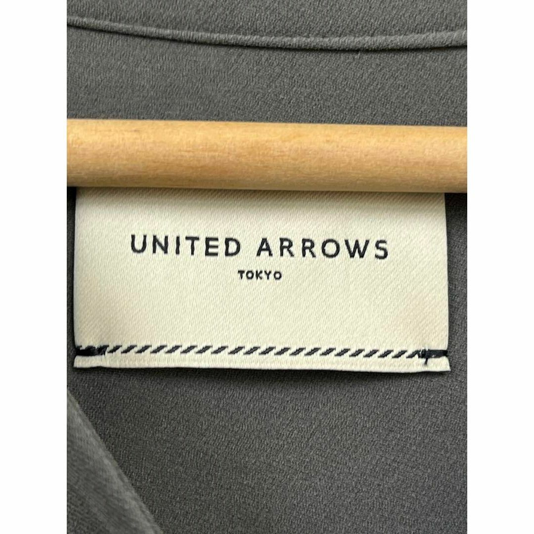 UNITED ARROWS(ユナイテッドアローズ)のUNITED ARROWS UBC Vネック シャツ ワンピース 0423 レディースのワンピース(ロングワンピース/マキシワンピース)の商品写真