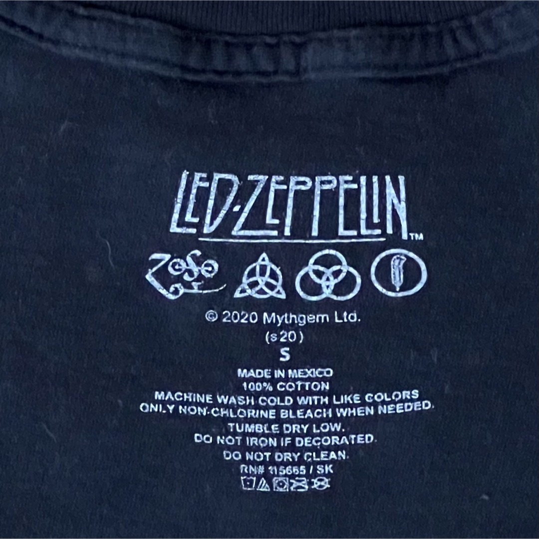 MUSIC TEE(ミュージックティー)のレッド・ツェッペリン LED ZEPPELIN Tシャツ バンドT メンズのトップス(Tシャツ/カットソー(半袖/袖なし))の商品写真