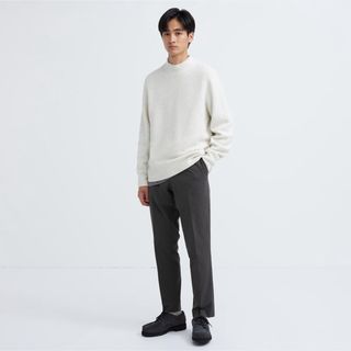 UNIQLO - UNIQLO 感動パンツ2WAYストレッチ（コットンライク）