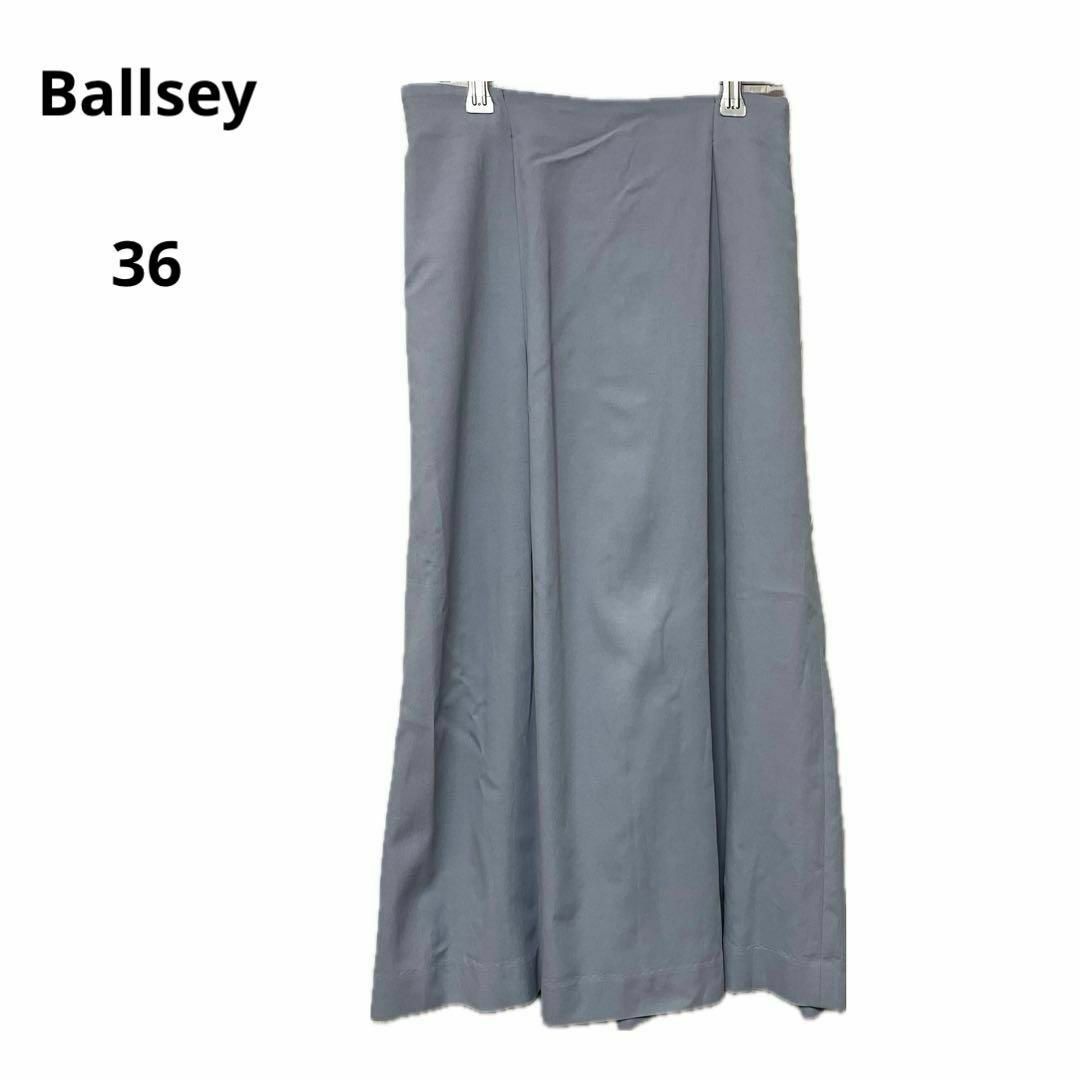 Ballsey(ボールジィ)のBallsey ボールジィ ガウチョパンツ キュロット 36 薄手 レディースのパンツ(キュロット)の商品写真