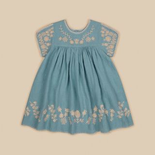 APOLINA Stevie dress POOL 5-7y (ワンピース)