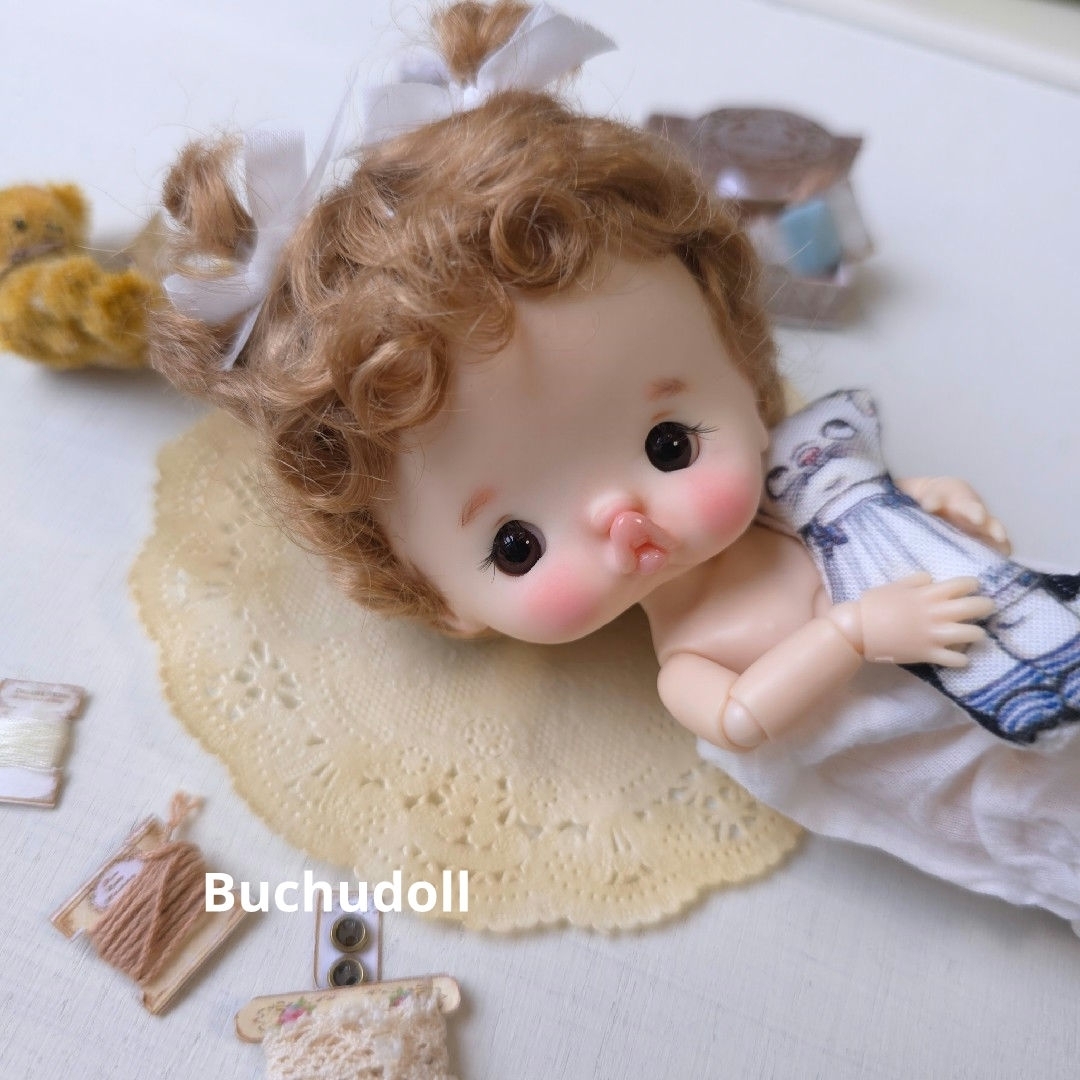 ＊miumoe＊③Buchudoll　ぶちゅドール ハンドメイドのぬいぐるみ/人形(人形)の商品写真