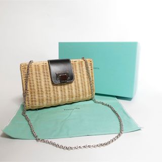 ティファニー(Tiffany & Co.)の【美品】ティファニー　ショルダーバッグ　チェーン　かごバック(ショルダーバッグ)