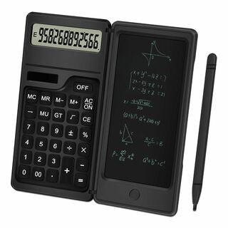 【数量限定】Lefon 電卓付き電子メモ 計算機＆電子メモパッド2in1 電池式