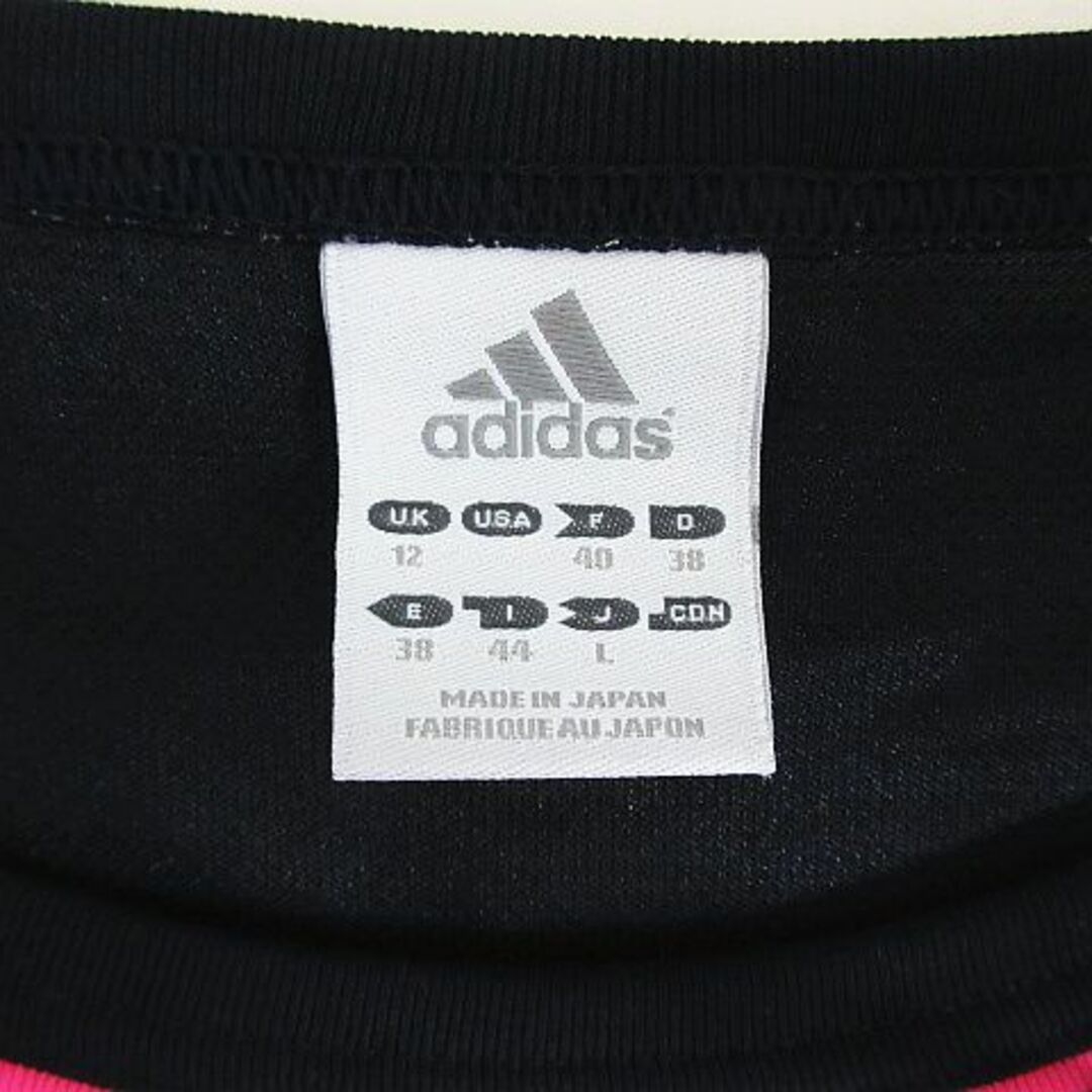 adidas(アディダス)のアディダス Tシャツ 半袖 クルーネック ロゴ L ネイビー スポーツウェア スポーツ/アウトドアのスポーツ/アウトドア その他(その他)の商品写真