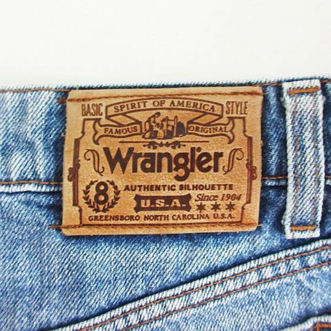 Wrangler(ラングラー)のラングラー M1807-29 ジーンズ テーパード ユーズド加工 32 ブルー メンズのパンツ(デニム/ジーンズ)の商品写真