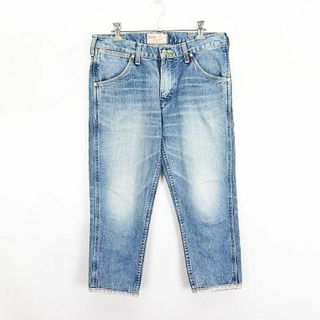 ラングラー(Wrangler)のラングラー × メンズビギ ジーンズ クロップド テーパード 29 ブルー(デニム/ジーンズ)