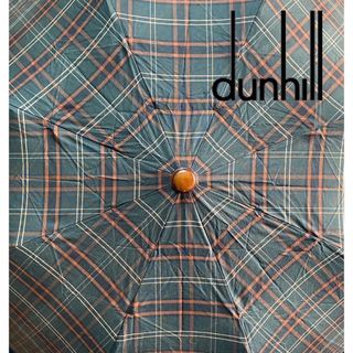 ダンヒル(Dunhill)のdunhill ダンヒル　チェック柄 折り畳み傘　アンブレラ　(傘)
