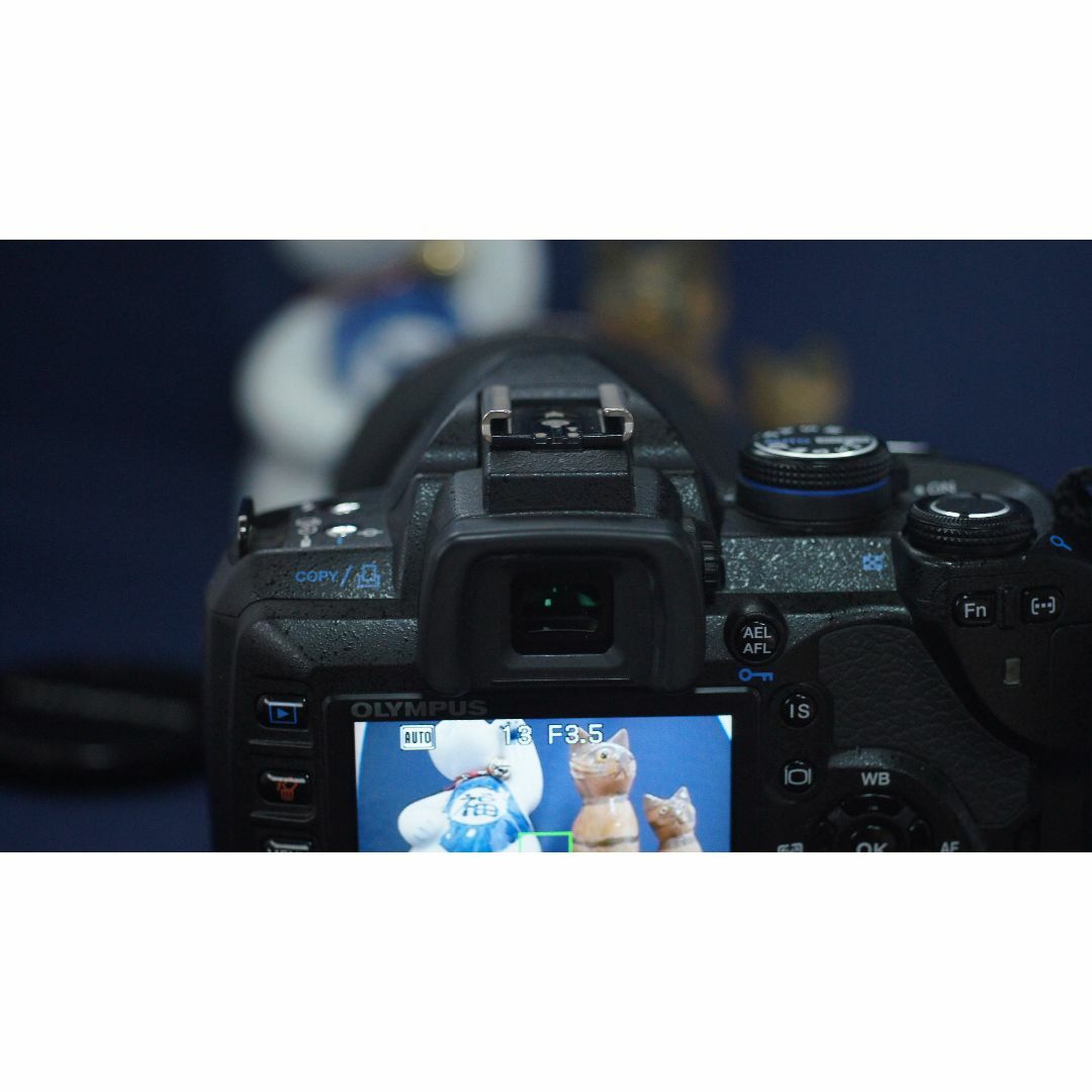 olympus E-520  14-42mm  純正充電器　電池　 スマホ/家電/カメラのカメラ(デジタル一眼)の商品写真