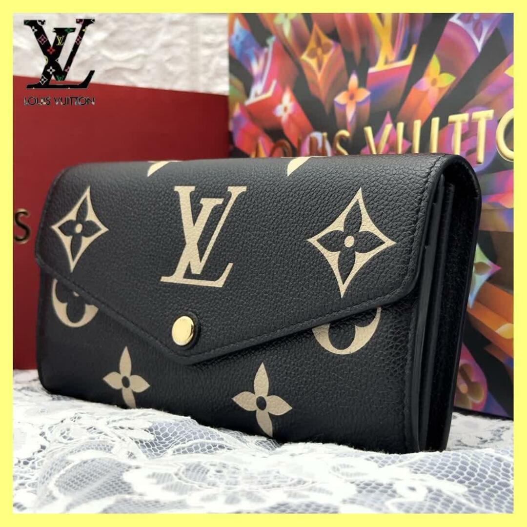 LOUIS VUITTON(ルイヴィトン)の未使用級 ルイヴィトン モノグラム アンプラント ポルトフォイユ・サラ 財布 レディースのファッション小物(財布)の商品写真
