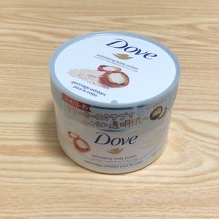 ダヴ(Dove（Unilever）)のDove（ダヴ） クリーミースクラブ  マカダミア＆ライスミルク 298g(ボディスクラブ)