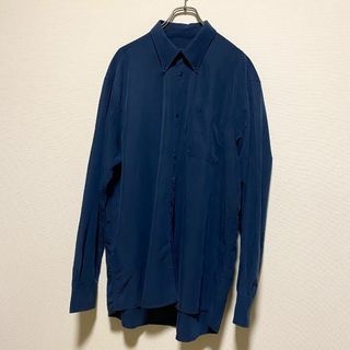 ヴィンテージ(VINTAGE)のアメリカ古着　BRICE　長袖　シャツ　BDシャツ　ビッグサイズ　P887(シャツ)