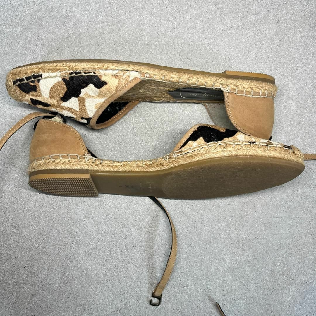 GINZA Kanematsu(ギンザカネマツ)の銀座かねまつ 24.5cm ストラップサンダル ブラック/ベージュ/ブラウン ♫ レディースの靴/シューズ(サンダル)の商品写真