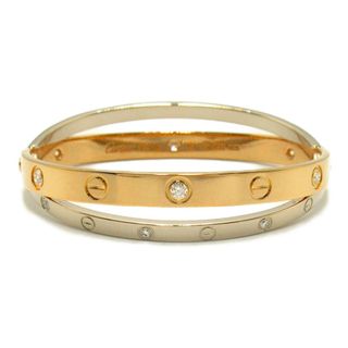 カルティエ(Cartier)のカルティエ ラブ 12Pダイヤ ブレス ブレスレット(ブレスレット/バングル)