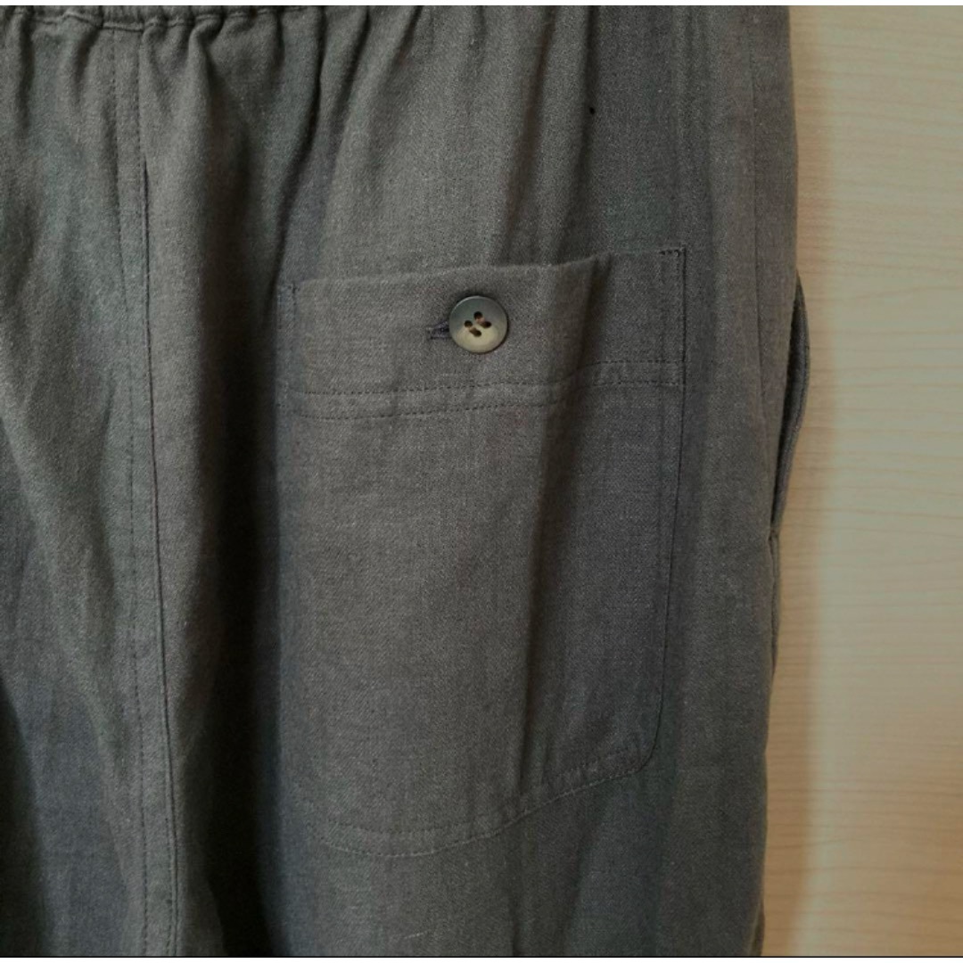 ARGUE(アギュー)のargue LINENCOTTON DOUBLE CLOTH MERROWパンツ レディースのパンツ(カジュアルパンツ)の商品写真