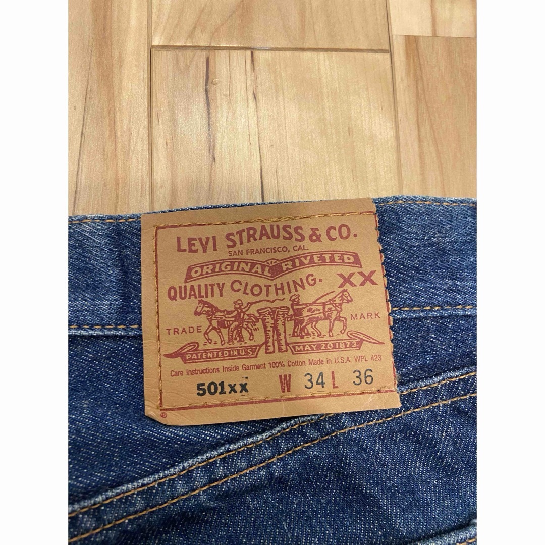 Levi's(リーバイス)の大人気　リーバイス　501xx  アメリカ製　W34 L36 メンズのパンツ(デニム/ジーンズ)の商品写真