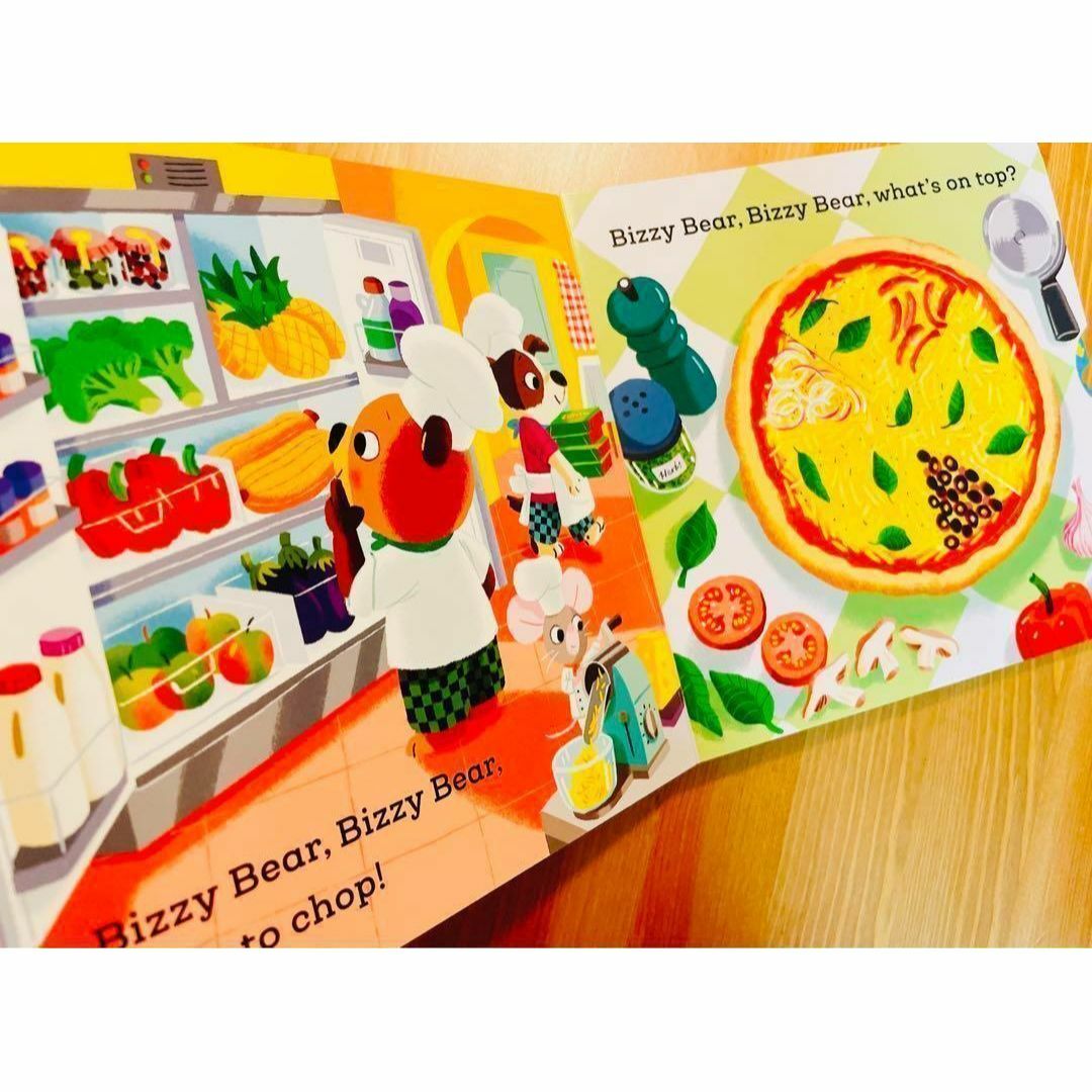 英語絵本Bizzy bear pizza time 仕掛け絵本 洋書 エンタメ/ホビーの本(絵本/児童書)の商品写真