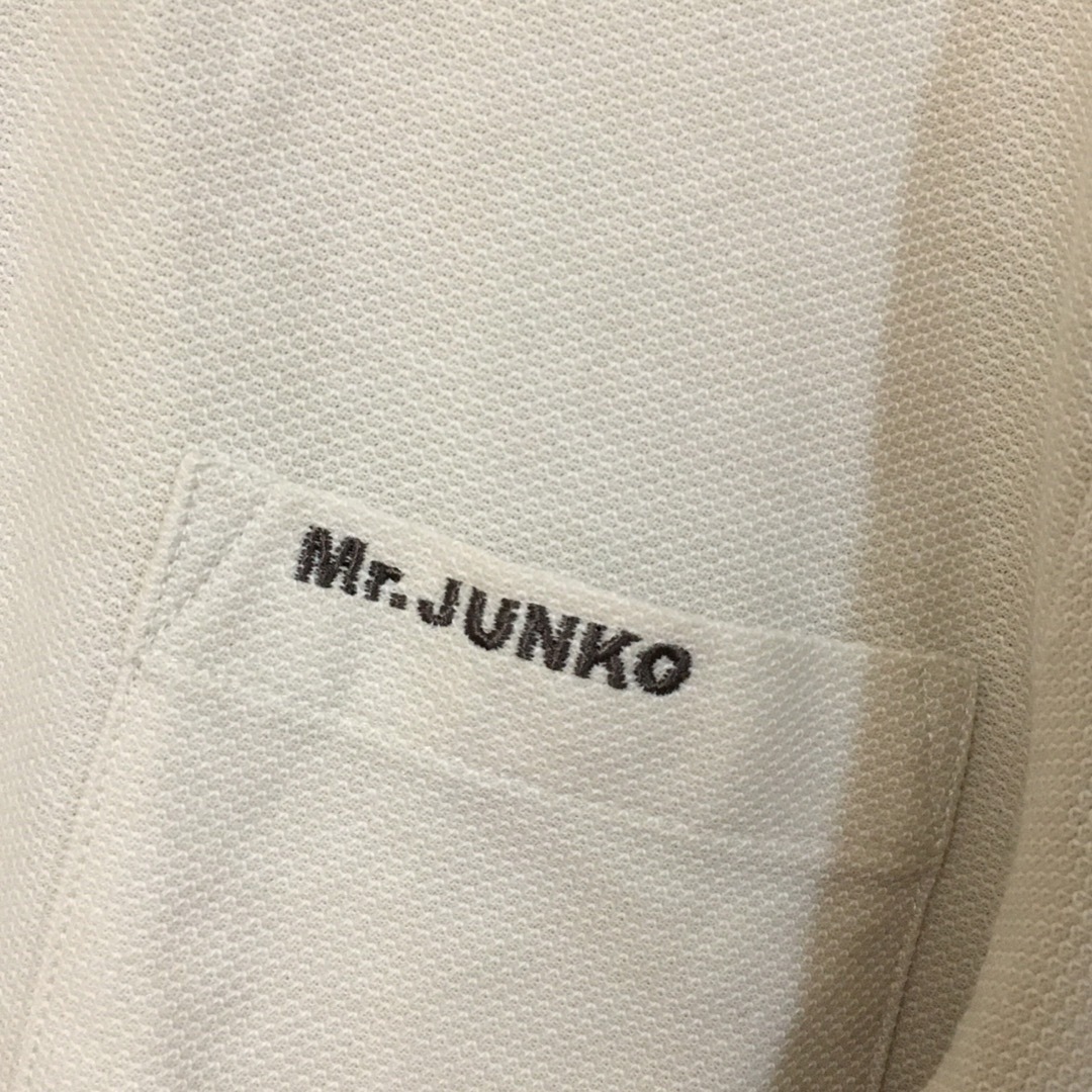 Mr.Junko(ミスタージュンコ)の【希少】ミスタージュンコ Mr.JUNKO ポロシャツ 半袖 M ベージュ メンズのトップス(ポロシャツ)の商品写真