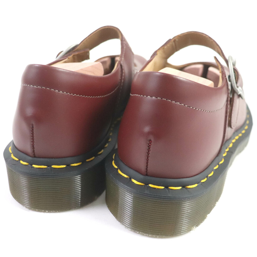 Dr.Martens(ドクターマーチン)の未使用品□Dr.Martens ドクターマーチン COMME des GARCONS コムデギャルソン MIE MARY JANE スムースレザー ストラップシューズ チェリーレッド 6 箱付き イングランド製 レディース レディースの靴/シューズ(その他)の商品写真