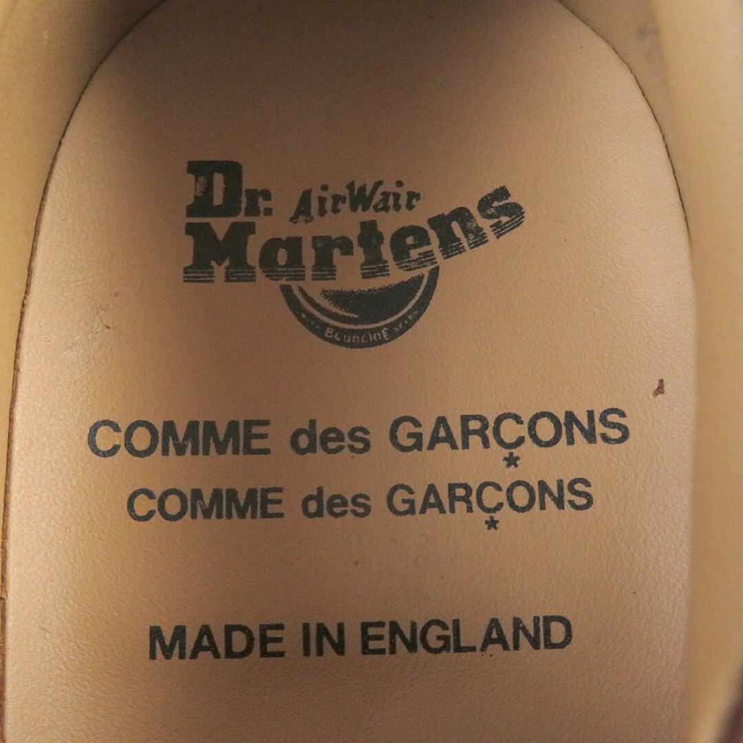 Dr.Martens(ドクターマーチン)の未使用品□Dr.Martens ドクターマーチン COMME des GARCONS コムデギャルソン MIE MARY JANE スムースレザー ストラップシューズ チェリーレッド 6 箱付き イングランド製 レディース レディースの靴/シューズ(その他)の商品写真
