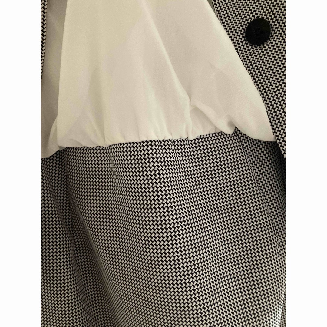 千鳥柄　セレモニースーツ　７号　レディース レディースのフォーマル/ドレス(スーツ)の商品写真