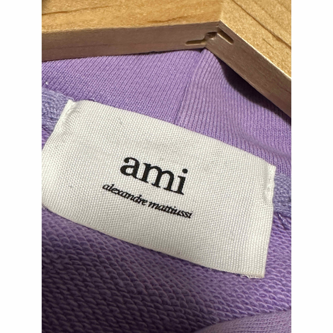 ami(アミ)のアミパリス ami paris パーカー　プルオーバー　レアカラー　L レディースのトップス(パーカー)の商品写真