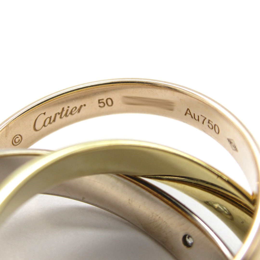 Cartier(カルティエ)のカルティエ トリニティ 5Pダイヤ リング リング・指輪 レディースのアクセサリー(リング(指輪))の商品写真