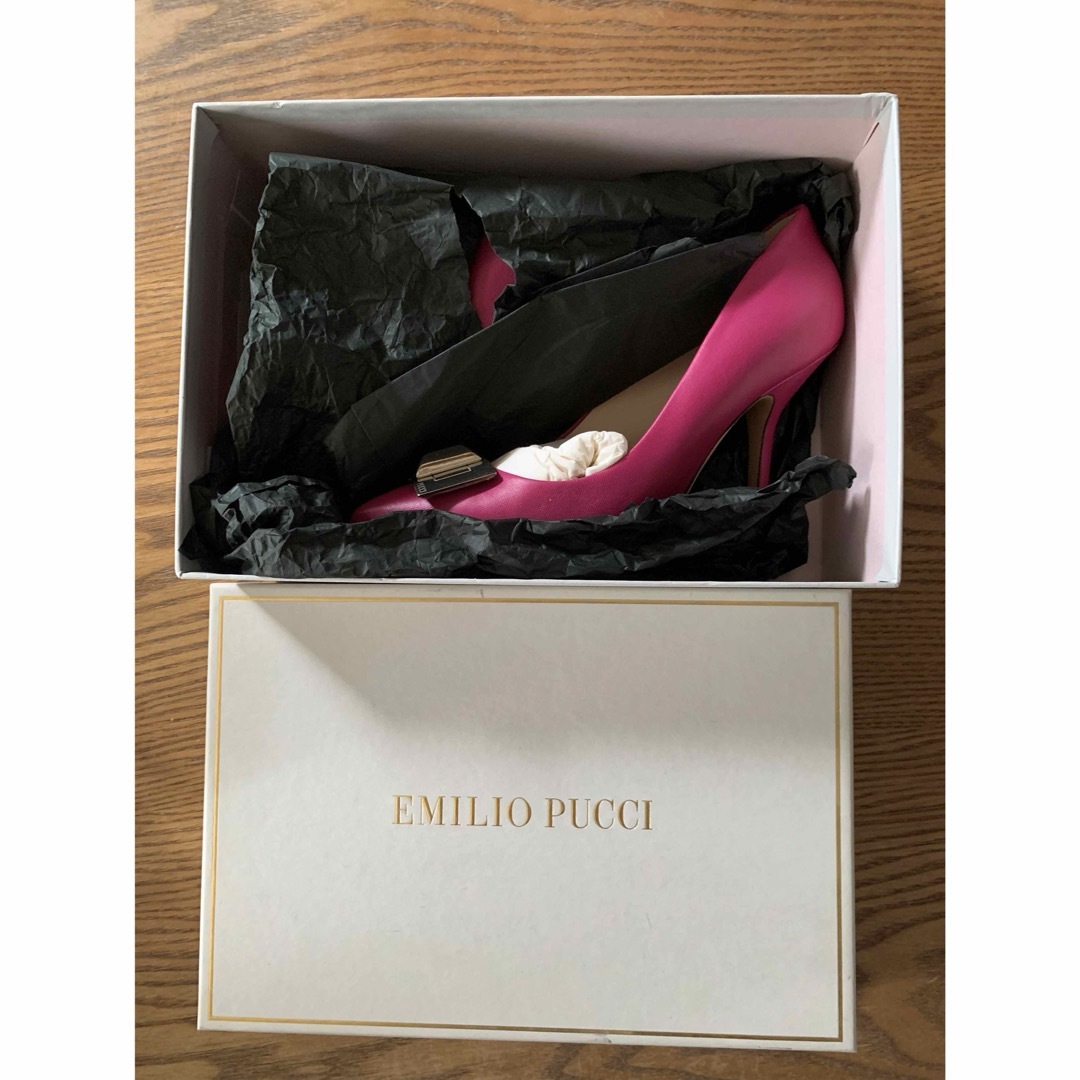 EMILIO PUCCI(エミリオプッチ)のEMILIOPUCCI ハイヒール　ピンヒール　38 レディースの靴/シューズ(ハイヒール/パンプス)の商品写真