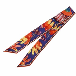 エルメス(Hermes)のエルメス  ツイリー SOI E BRAZIL 旧タグ スカーフ アイリス(バンダナ/スカーフ)
