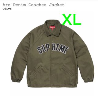 シュプリーム(Supreme)のSupreme  Denim Coaches Jacket Olive XL(テーラードジャケット)