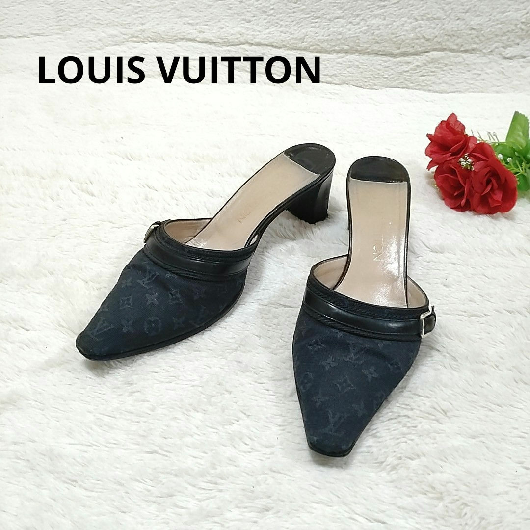 LOUIS VUITTON(ルイヴィトン)のLOUIS VUITTON  ルイヴィトン  モノグラム  ミュール サンダル レディースの靴/シューズ(サンダル)の商品写真