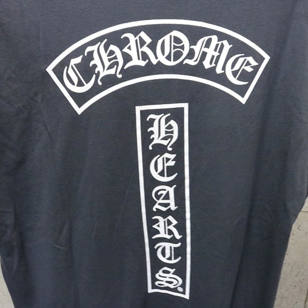 Chrome Hearts(クロムハーツ)のCHROME HEARTS 銀座店 クロムハーツ Tバー ロゴ 半袖 Tシャツ size:M グレー 94684 メンズのトップス(Tシャツ/カットソー(半袖/袖なし))の商品写真