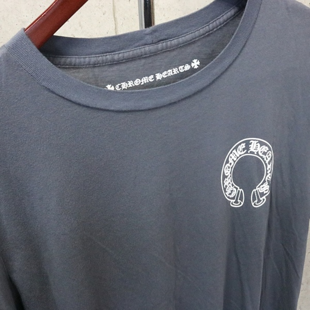 Chrome Hearts(クロムハーツ)のCHROME HEARTS 銀座店 クロムハーツ Tバー ロゴ 半袖 Tシャツ size:M グレー 94684 メンズのトップス(Tシャツ/カットソー(半袖/袖なし))の商品写真