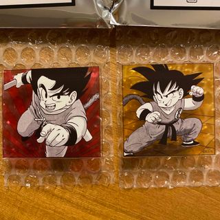 ドラゴンボール　アクリルスタンドバッジコレクション　2点セット(その他)