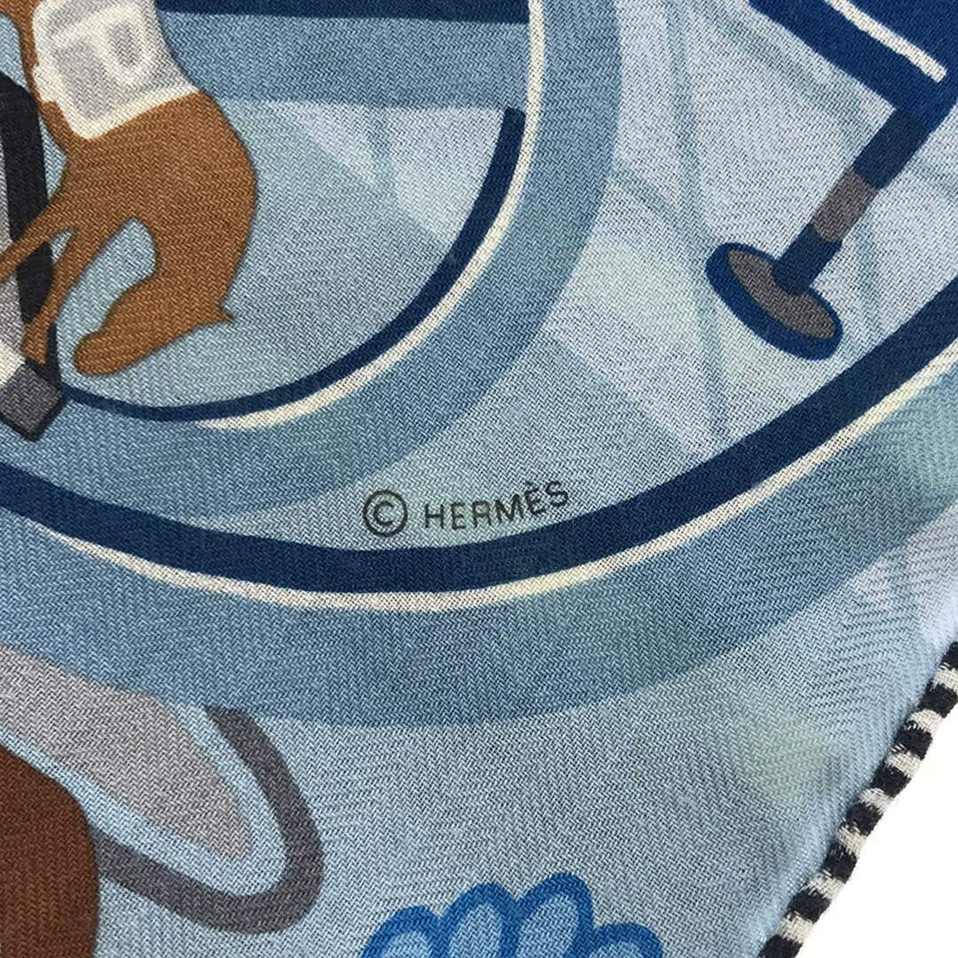 Hermes(エルメス)のエルメス カレジェアン ショール レディースのファッション小物(マフラー/ショール)の商品写真