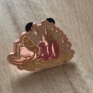 ディズニー(Disney)のディズニー 40周年 ピンバッジ(キーホルダー)